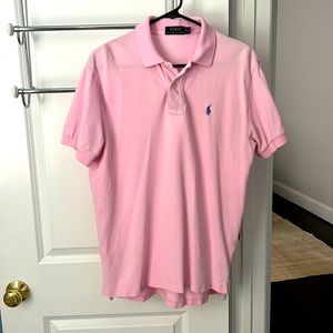 Ralph Lauren Men’s Classic Polo in pale pink